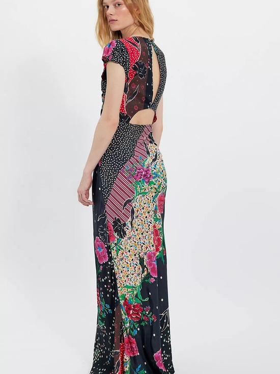 Free People Echo Chamber Midi Dress - Picture 2 of 4